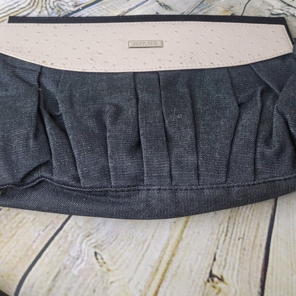 Miche Classic Shell Deniece Retired  Blue Denim Jean & Faux Leather